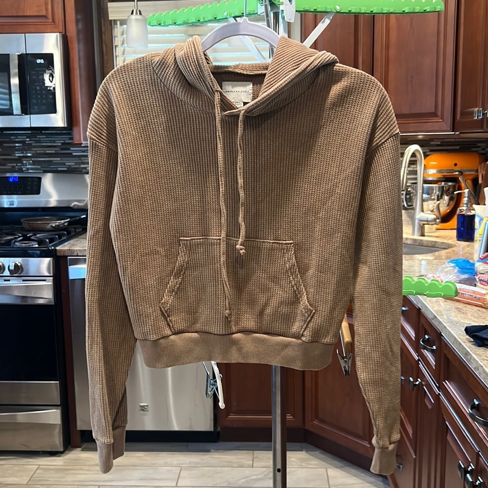 American Eagle waffle hoodie